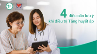Điều cần lưu ý khi điều trị tăng huyết áp